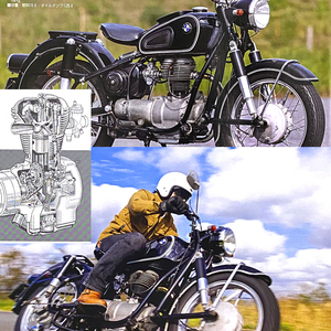 BMW R27 Singles 1963 特集掲載 雑誌　R25 詳細写真解説 主要諸元表 アールズ シングル OHV単気筒