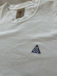 ACG NIKE 半袖Tシャツ XL size 刺繍ロゴ all conditions gear