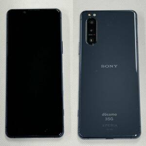 「訳アリ品」SIMフリー Xperia 5 II SO-52A ブルー docomo判定〇