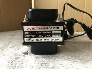 INSTANT.SD-123.AUTO TRANSFORMER.オートトランス.電気トランス.説明欄にご覧ください