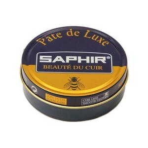 ☆ 06.ネイビーブルー サフィール SAPHIR ビーズワックスポリッシュ 50ml 靴ケア用品 定番 無色 ダークタン濃茶 黒 保革剤 ツヤ出し 靴磨