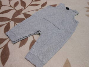 ♯629　60cm　babyGAP 　オーバーオール　グレー