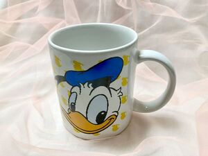 DISNEY ディズニー　マグカップ　ドナルド　昭和レトロ　DONALD