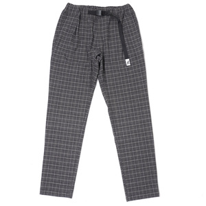 GRAMICCI x ADAM ET ROPE 別注 CHECK 1TUCK PANTS【S】チェック グラミチ アダムエロペ コラボ ワンタックパンツ ストレッチ GMP-19F1128