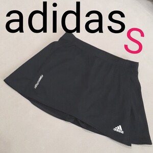 【超美品】 adidas アディダス スコート テニス レディース S テニススコート　軟式テニス　硬式テニス　ボールポケット　インナー付き