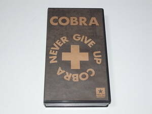 希少 中古 ビデオ VHS COBRA「NEVER GIVE UP」コブラ YOSUKO ヨースコー COWCOW カウカウ SA ラフィンノーズ LAUGHIN