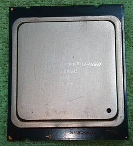 【ジャンク扱い】Intel Core-I7 4960X 3.60GHz