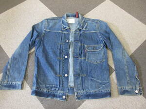 00s Levis redloop 1st Type デニムジャケット Lサイズ 70577 レッドループ リーバイス ジージャン ファースト ヴィンテージ