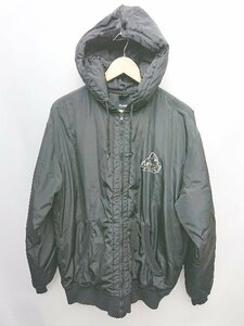 ◇ XLARGE エクストララージ OLD OG HOODED JACKET ジップアップ 中綿 ジャケット サイズM ブラック メンズ P