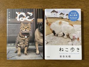 【中古本】岩合光昭　『ねこ』　『ねこ歩き』　2冊