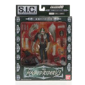 【中古】[FIG]S.I.C. VOL.9 仮面ライダーV3 KIKAIDER00(キカイダーダブルオー) 完成品 可動フィギュア バンダイ(61169038)