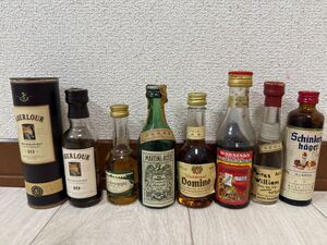 A6 超レア　古酒　マティーニ　激レアものもあり　VSOP ナポレオン　コニャック　ミニボトル　37本まとめ即決送料無料