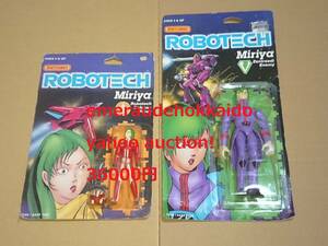 海外製 超時空要塞マクロス ミリア 2体セット ROBOTECH ロボテック MATCHBOX MIRIYA ミクロマンサイズ