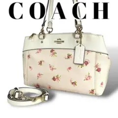 COACH 　花柄　ハンドバッグ　ショルダーバッグ　2way 28978