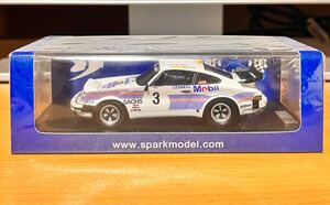 1円 スタート スパーク 1/43 ModellAutoDreams特注 PORSCHE 911 Turbo 3.3 Rallye DRM 1983 Hero Winner Saarland #3 シリアルナンバー付き