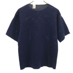 エヌハリウッド 日本製 半袖 Tシャツ 38 ネイビー N.HOOLYWOOD メンズ