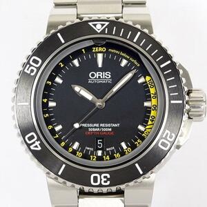 ORIS オリス アクイス デプスゲージ 733 7755 4154メンズ SS 自動巻き 新品未使用