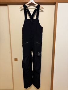 20-21 BURTON [AK] GORE-TEX 3L フリーバード　ストレッチ　ビブパンツ Freebird Bib 3l stretch bib pantサイズM カラー:BLK ブラック