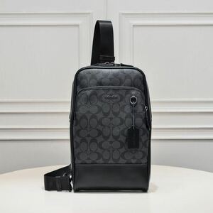 新作 コーチ COACH バッグ メンズ ショルダーバッグ 斜め掛け ワンショルダー シグネチャー 2932 ボディバッグ アウトレット品