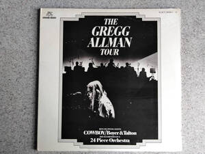 The Gregg Allman Tour グレッグ・オールマン・ツアー　2枚組 見開きジャケット（SJET-9561～2）