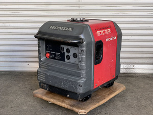 HONDA/ホンダ 2.2kVA ガソリンエンジン発電機 サイクロコンバータ式 EX22 車輪なしタイプ リコイルスタート