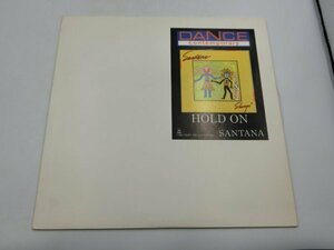 【中古現状品】レコード 「Santana Hold On 」(CBS/Sony) 12inch NOT FOR SALE ダンスコンテンポラリー 1FA-T80-8MA1236