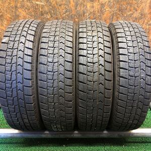 DUNLOP　WINTERMAXX　WM02　155/70R13　79S　極上バリ山4本価格　K-201　福岡　★引き取り大歓迎★21/23年製★少し早めの冬支度★