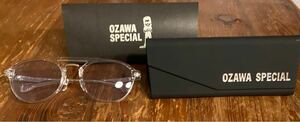 OZAWA SPECIAL 999.9 サングラス メガネ　度なし　クリアカラー　オザワスペシャル　フォーナインズ　限定　クリアカラー