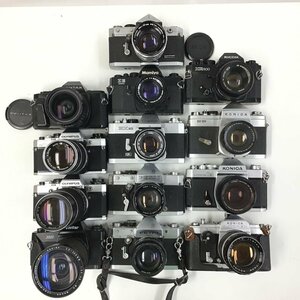 ●ジャンク品 　Konica Olympus Canon Petri Ricoh Mamiya 他 一眼レフ 13点セット まとめ