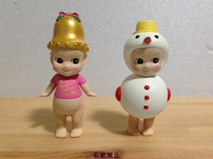 ソニーエンジェル クリスマス 2008 2体セット 雪だるま ベル Sonny Angel Christmas Bell & Snow Man set 送料無料 