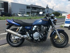 スズキ イナズマ1200 GV76A 油冷 実働 書類付き ビッグネイキッド パワフル バックステップ チタンマフラー フルエキ付き