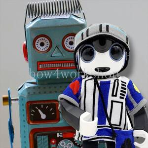 ロボホン RoBoHoN ロボホンの服ハンドメイド　ロボット柄の服