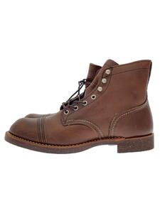 RED WING◆レースアップブーツ・アイアンレンジ/26.5cm/BRW/レザー/IRON RANGER