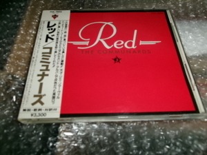 旧規格■コミュナーズ　シール帯CD「レッド」COMMUARDS Japanese rare CD ジミー・ソマ―ヴィル　ディスコ