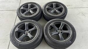 ミシュラン　X-ICE３＋　255/50R19 235/55R19 2019年製　ホイール付き　スタッドレスタイヤ　4本セット　OZracing社製　ホイール　