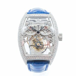 Franck Muller/フランクミュラー Grand Complication GIGA TOURBILLON 8889 T G SQT BR D7 K18WG ダイヤモンド メンズ腕時計 #jp28261