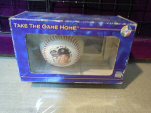 【ARS書店】『新庄剛志』～MLB ・Ｍets～背番号⑤　2001年～TAKE THE GAME HOME～野球ボール・サイズ：約7ｃｍ・未使用・ケース汚れ傷み