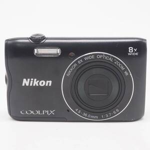 Nikon ニコン デジタルカメラ COOLPIX A300 ブラック A300BK ジャンク品