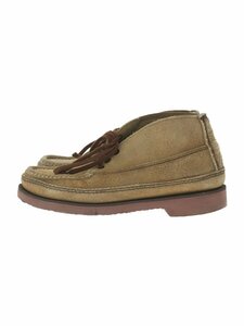 Russell Moccasin◆チャッカブーツ/US7.5/キャメル/スウェード/毛羽立ち有/※左右で色の違い有//