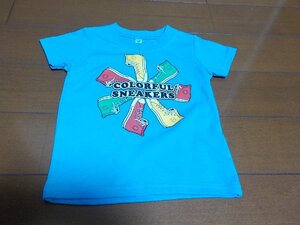 新品　キッズ　Tシャツ　サイズ80　スニーカー　青　クリックポスト発送可　切手可