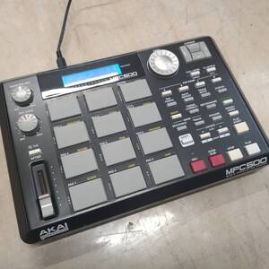 メンテ済！! AKAI MPC500 LCD画面カスタム 全スイッチ交換！大容量サンプル付