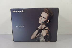 ◆未使用 Panasonic(パナソニック) 防水防塵 フルハイビジョン ウェアラブルカメラ HX-A100 オレンジ マルチフレキシブルビデオカメラ