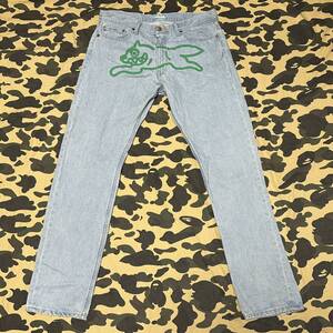 OG running dog denim pants BBC ICECREAM billionaire boys club ビリオネアボーイズクラブ フロントドッグ デニム ランニング