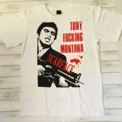 1983年上映　スカーフェイス　アルパチーノ　L ムービーTシャツ　映画T