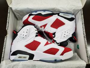 AIR JORDAN 6 RETRO OG CARMINE （エアジョーダン6 カーマイン） US 10　28.0㎝