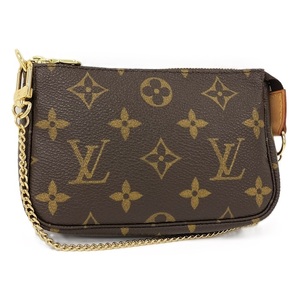 LOUIS VUITTON ミニポシェットアクセソワール ハンドバッグ モノグラム M58009