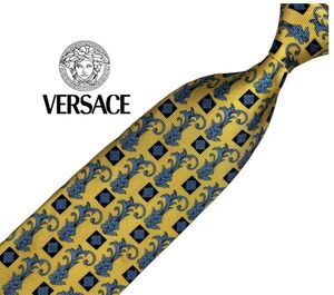 VERSACE ネクタイ メデューサ グレカ柄 ヴェルサーチェ USED 中古 t115