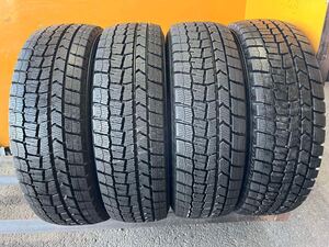 【5401】165/60R15 4本セット冬タイヤバリ山DUNLOP WINTERMAXX WM02【2021年】