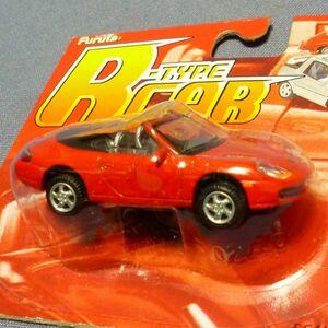 ホンウェル 1/72 ポルシェ 911 カブリオレ 赤 2001年フルタ