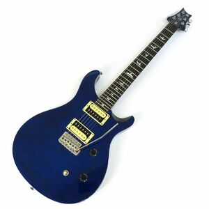 092s☆Paul Reed Smith (PRS) ポールリードスミス SE Custom 24 Translucent Blue エレキギター ※中古